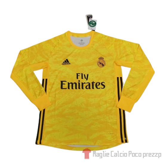 Maglia Real Madrid Portiere Home Manica Lunga 2019/2020 - Clicca l'immagine per chiudere